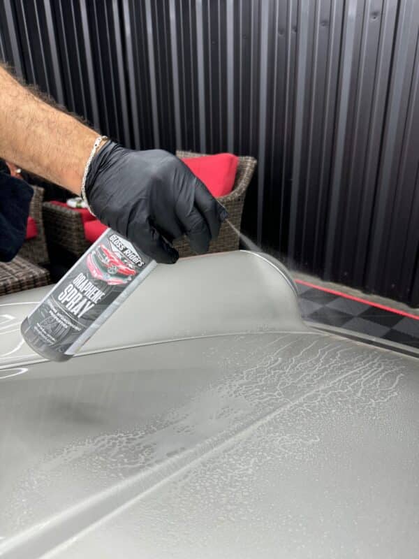 Spray Graphene on Hood