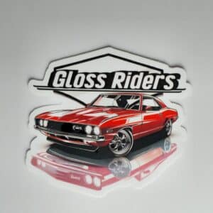 gloss riders sticker